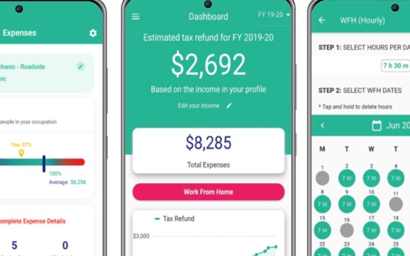 Tax refund app says $1.1 billion of WFH expenses to be claimed