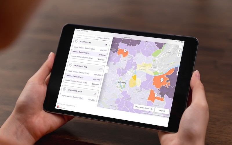 Suburbs where you can buy a house with a deposit of $100k or less