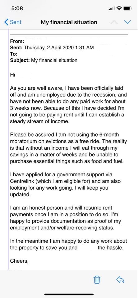 Letter To Tenant To Pay Rent On Time from www.savings.com.au