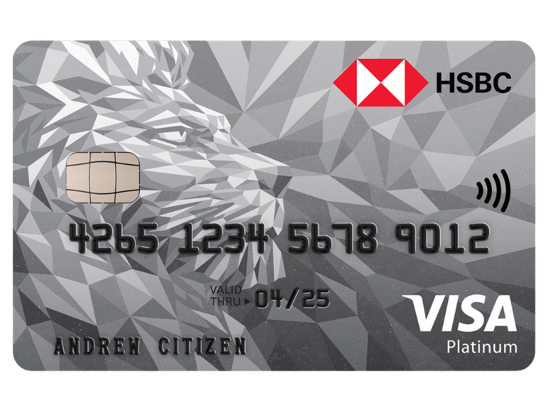 hsbc platinum credit card logo