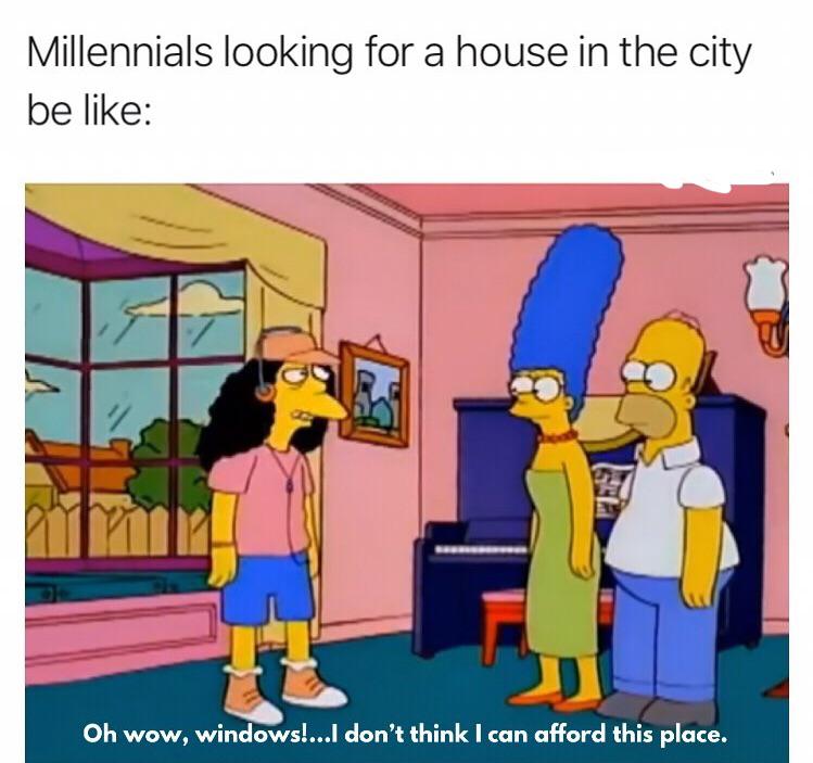 millennials buying house
